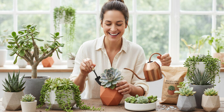 Cuidado simples que garante folhas carnudas e plantas saudáveis por mais tempo