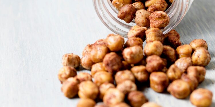 receita de grão de bico crocante