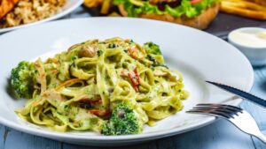 receita de macarrão cremoso