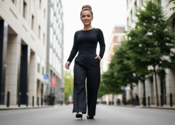 Combinações de estilo que criam sensação de altura sem esforço