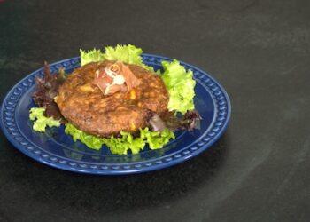 Tortilha de Jamón, do restaurante O Espanhol