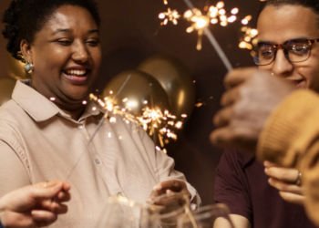 Feliz ano novo! Foto: FreePik