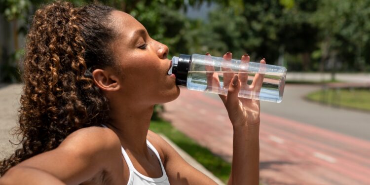 hidratação no verão