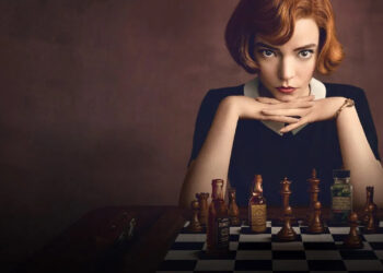 Representação realista do xadrez transformando interesse cultural - Créditos: Netflix