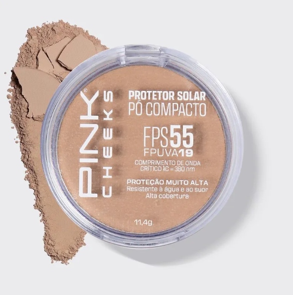 maquiagem com protetor solar