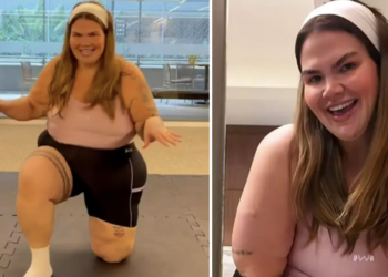 Thais Carla perdeu 80 kg. Foto: Reprodução Redes Sociais