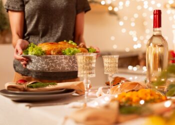 mesa da ceia de Natal