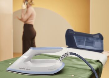 O ferro realmente se ajusta de maneira rápida, não pesa e otimiza a tarefa: vale o investimento. Foto: Divulgação.