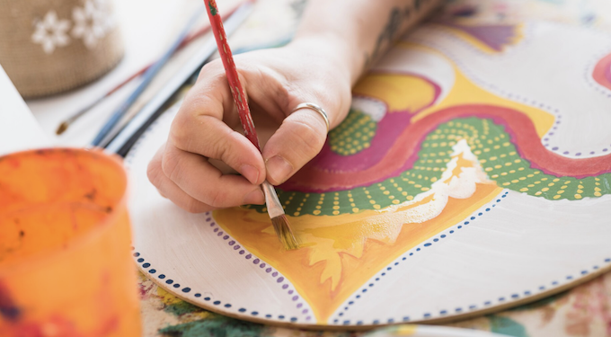 Veja o que a arteterapia pode fazer por você. Foto: FreePik