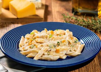 penne a quatro queijos