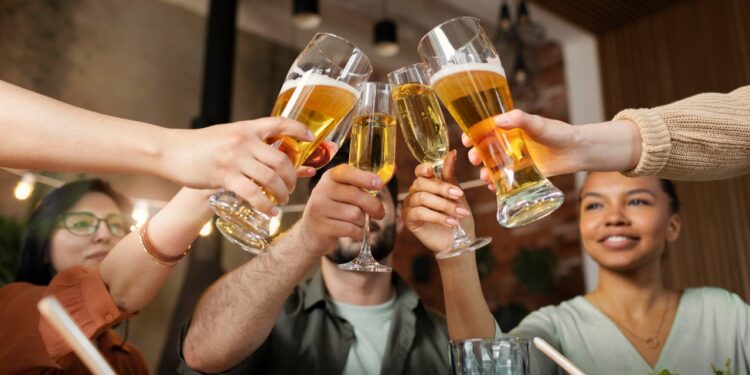 efeitos do álcool no corpo