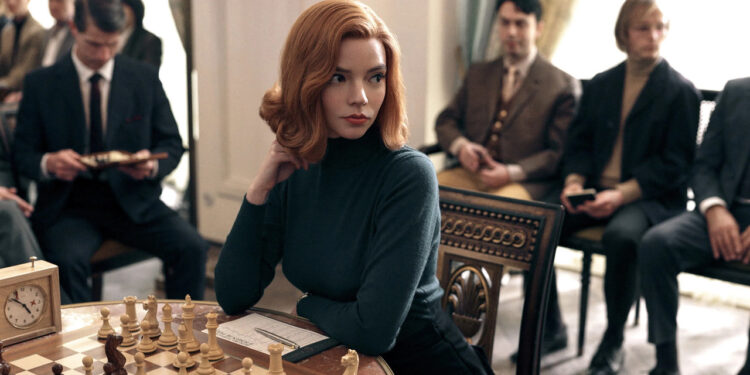 Gambito da Rainha série que virou fenômeno - Créditos: Netflix