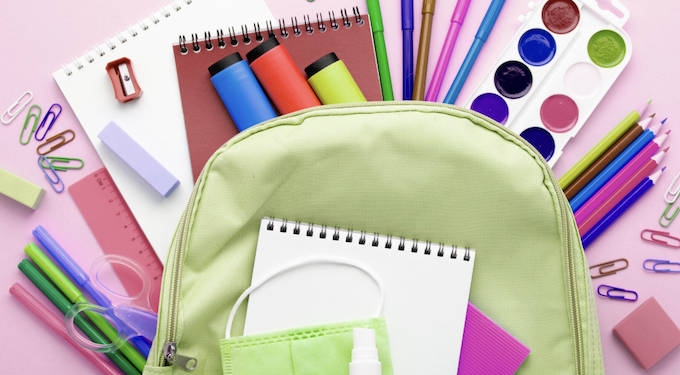 Inflação em materiais escolares. Foto: FreePik