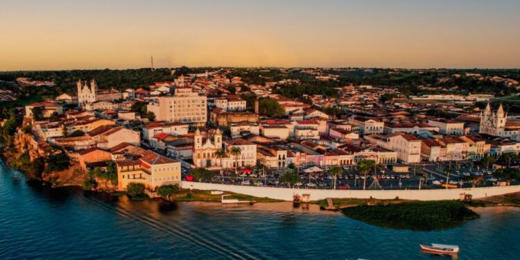 Vista aérea de Penedo (AL)