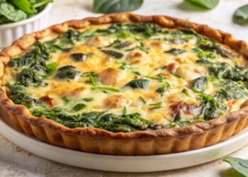 quiche de espinafre