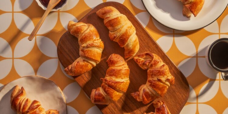 receita de croissant