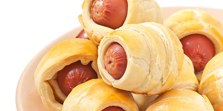 receita de enroladinho de salsicha