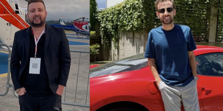 A mudança na balança também impulsionou o rendimento nos negócios: "Estou na melhor fase da minha vida", diz o empresário. Fotos: Arquivo Pessoal.