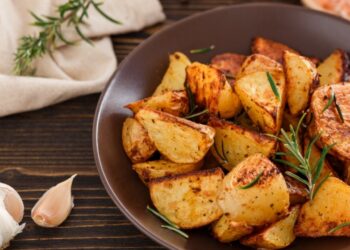 como fazer batata rústica