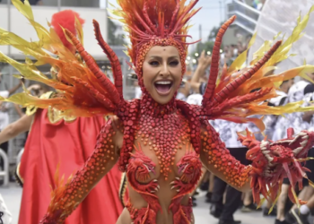 Sabrina Sato, rainha de bateria. Foto: Reprodução