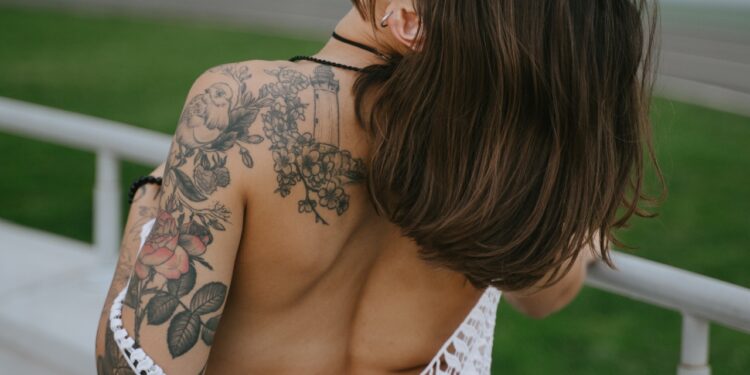 cicatrização da tatuagem