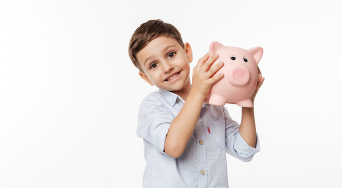 Educação financeira para crianças é fundamental. Foto: FreePik