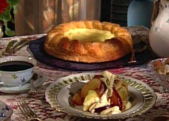 Torta Brioche com Creme Branco Secreto