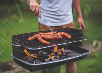 Vigilante foi demitido por justa causa após publicar nas redes sociais registros de um churrasco enquanto estava afastado do trabalho por recomendação médica. Foto: Pixabay.