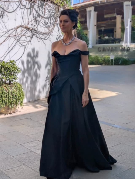 Tapete vermelho do Oscar Maria Fernanda Candido