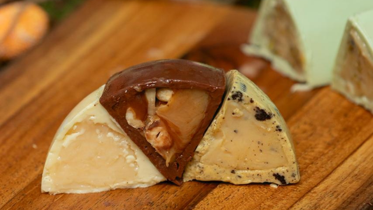Ovo de Páscoa de fatias
