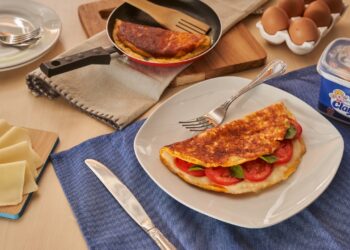 omelete de queijo