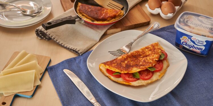 omelete de queijo