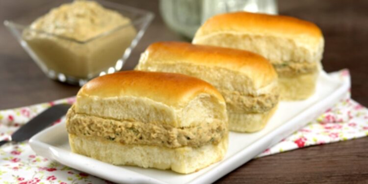 sanduíche de grão-de-bico