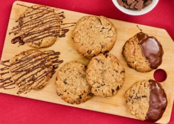 cookie-de-chocolate-e-amêndoas