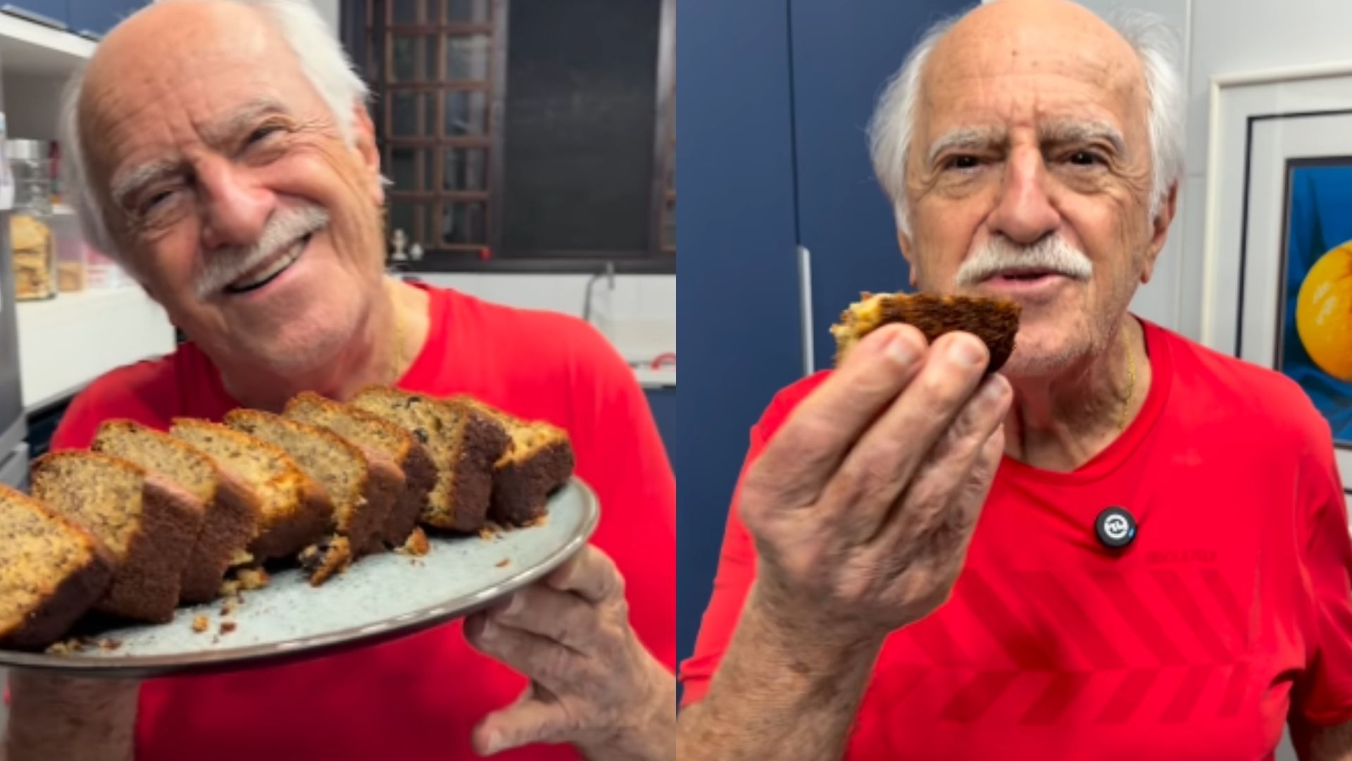 Ary Fontoura te ensina a fazer seu famoso bolo de banana; confira a receita