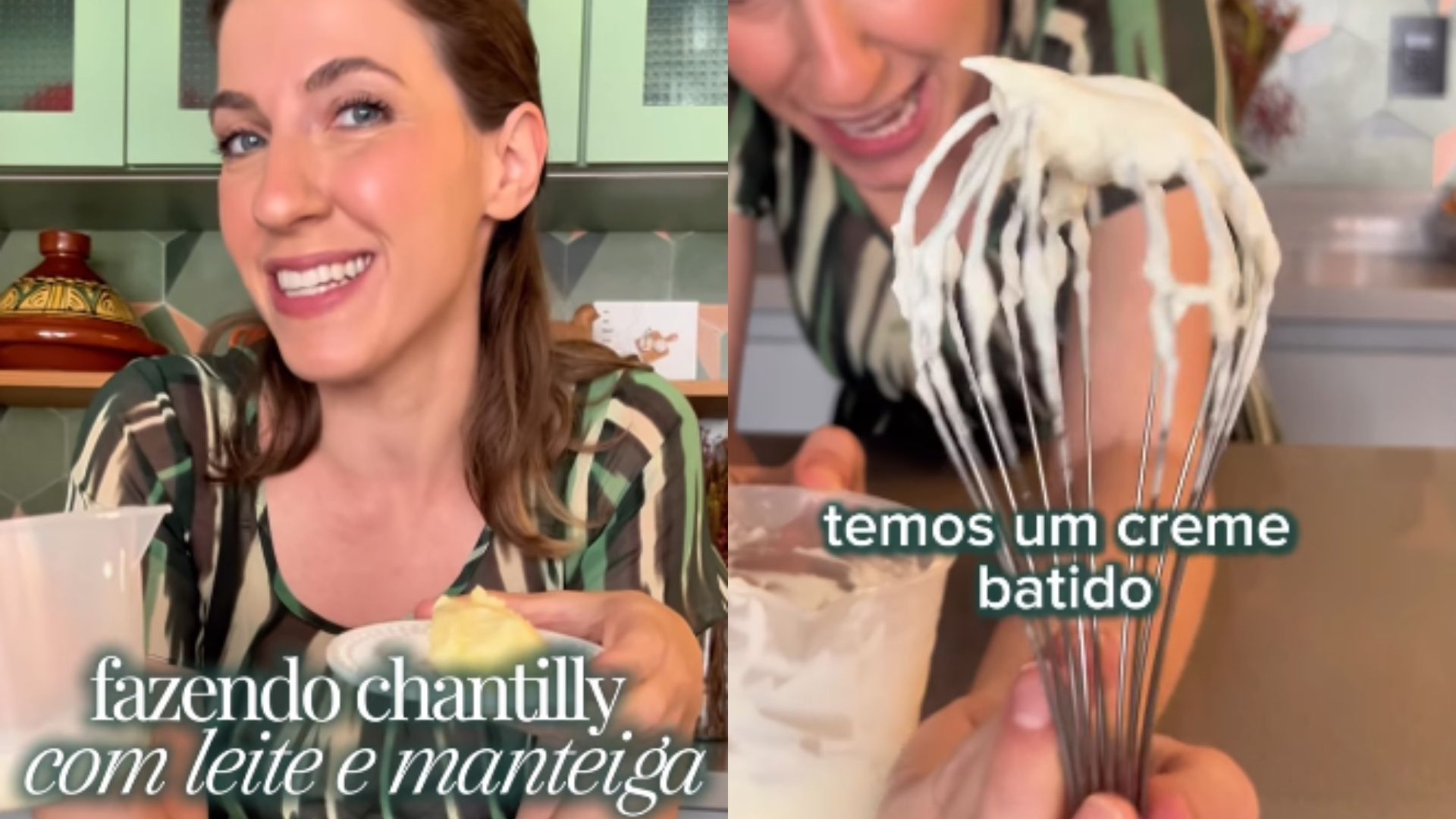 Aprenda a fazer chantilly sem creme de leite