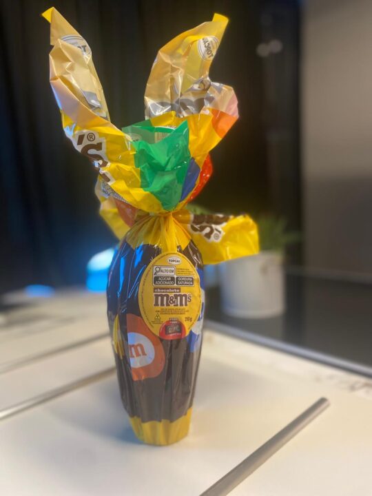 Chocolate ao leite M&Ms, da Topcau, Grupo Marilan