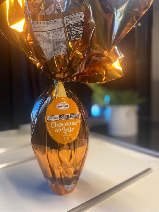 Chocolate ao leite, da Topcau, Grupo Marilan