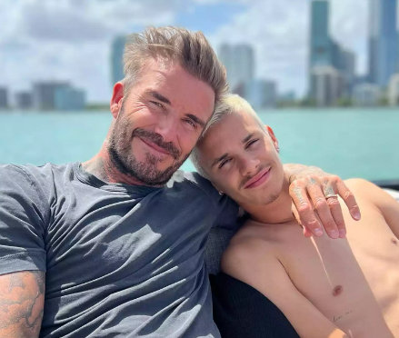 Romeu, filho de David e Victoria Beckham. Foto: Reprodução