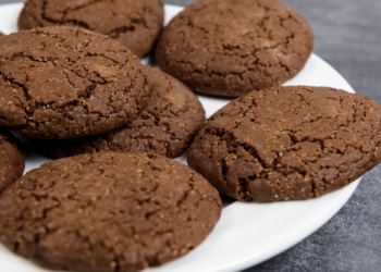 Biscoito de cacau. Foto: FreePik
