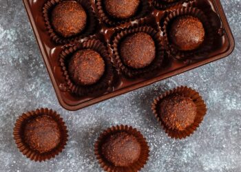 Brigadeiro de whey protein