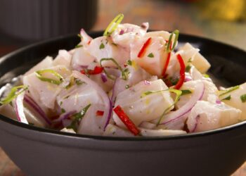 ceviche de tilápia