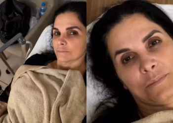Luiza Ambiel foi internada por infecção urinária que desencadeou desmaios. Foto: Arquivo Pessoal.