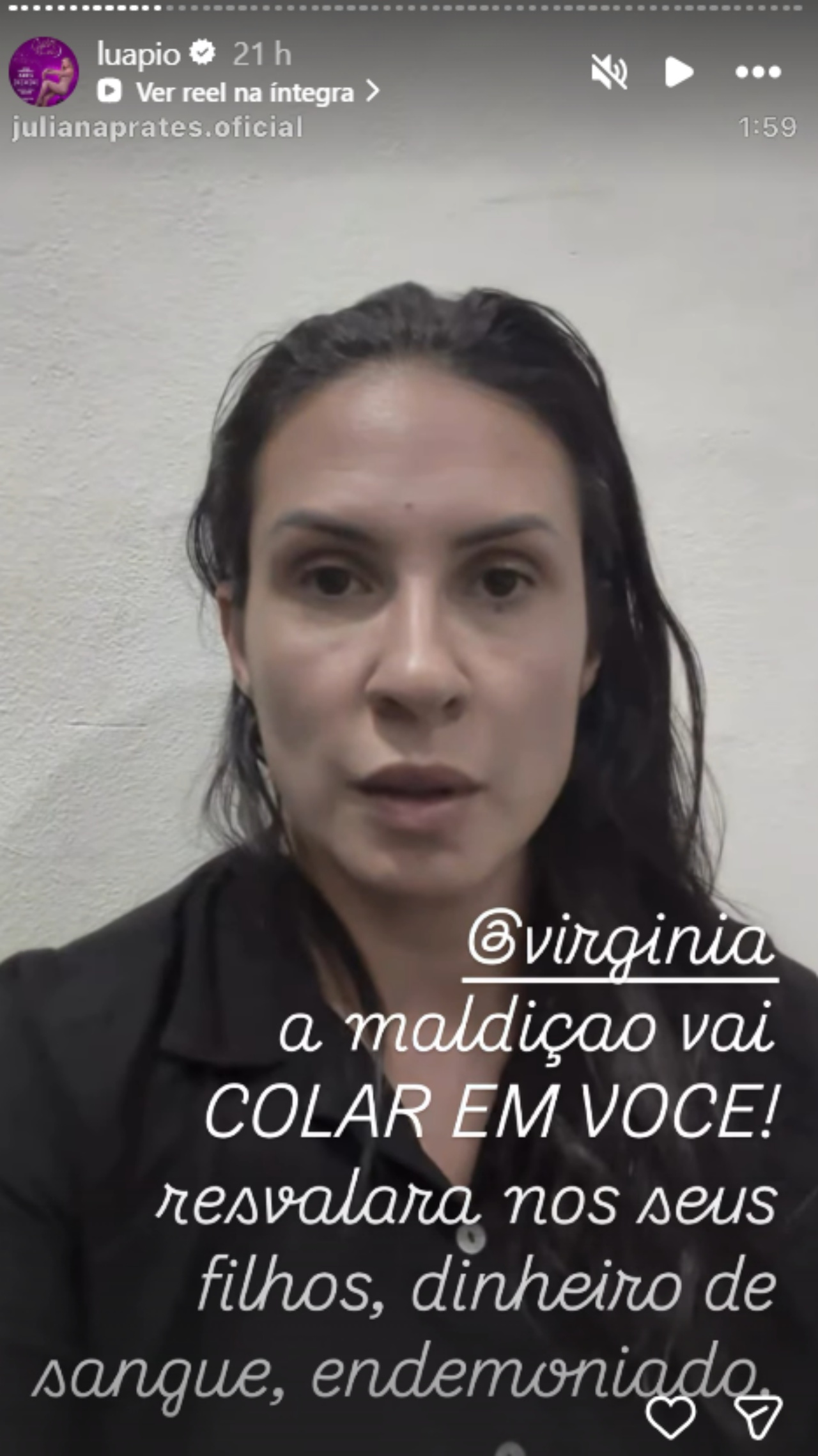 O que Luana Piovani falou dos filhos de Virginia