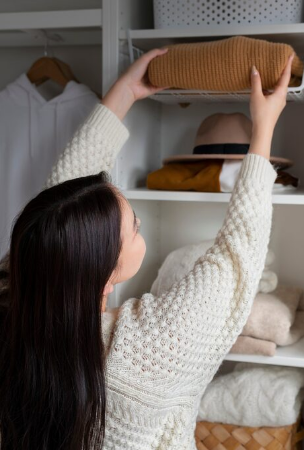 Organize seu armário para o outono sem perder muito tempo! Foto: FreePik