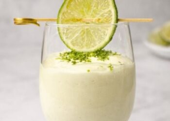 mousse de limão fit