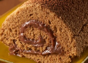 rocambole de café