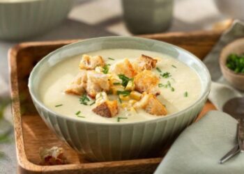 sopa cremosa de milho