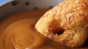 Torcidinhos de canela na airfryer