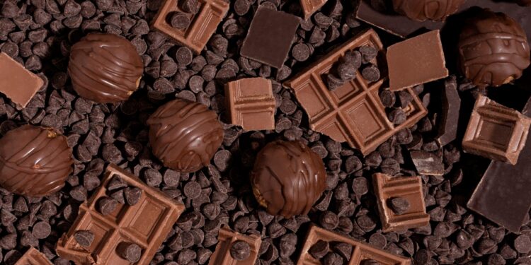 chocolate em excesso